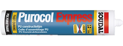 Soudal Purocol Express Adhesive - Solvent-Free Adhesive